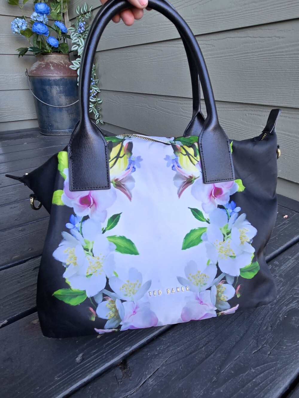 Ted Baker Floral Weekender Bag - Picture 3 of 14